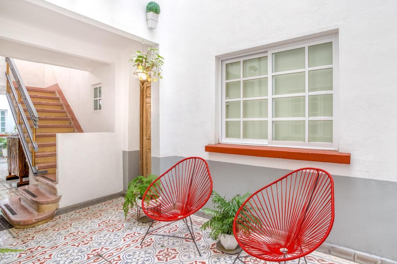 Om 686 Urban Lofts Narvarte Mexico City Ngoại thất bức ảnh