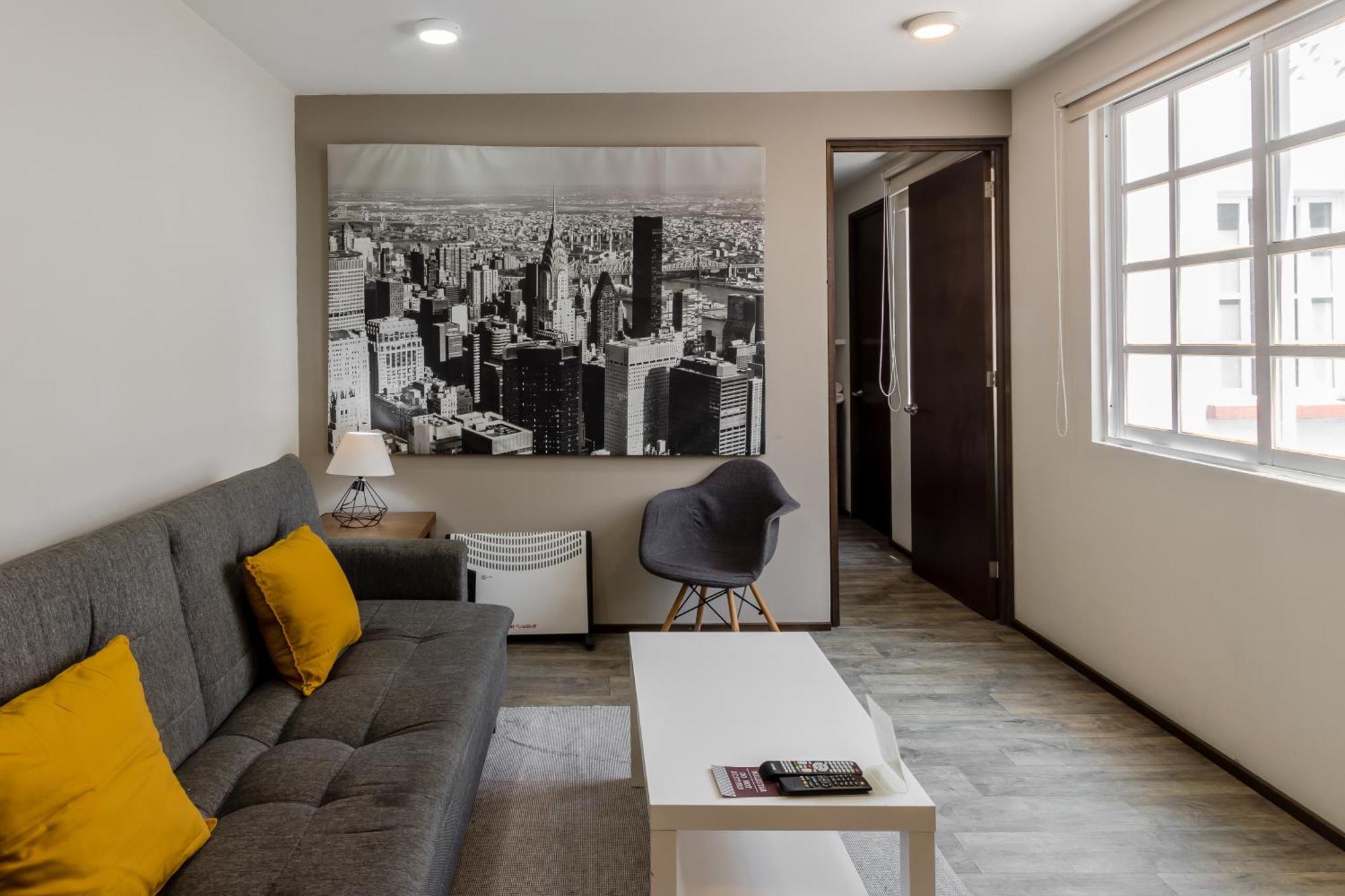 Om 686 Urban Lofts Narvarte Mexico City Ngoại thất bức ảnh